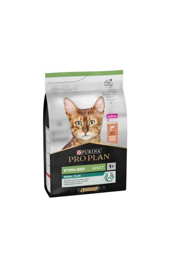 Pro Plan Renal Plus Kısırlaştırılmış Somonlu Destekleyici Kuru Kedi Maması 3 kg - Image 1