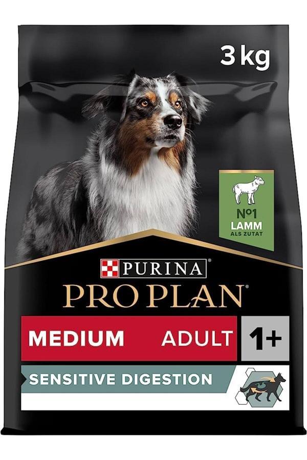 Pro Plan orta boy yetişkin köpek maması 3kg - Image 1