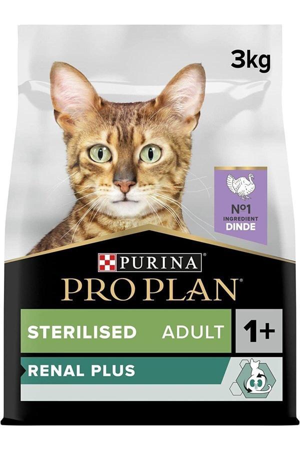 Pro Plan Sterilised Kisirlaştirilmiş Kediler Için Hindili Kedi Mamasi 3 Kg - Image 1