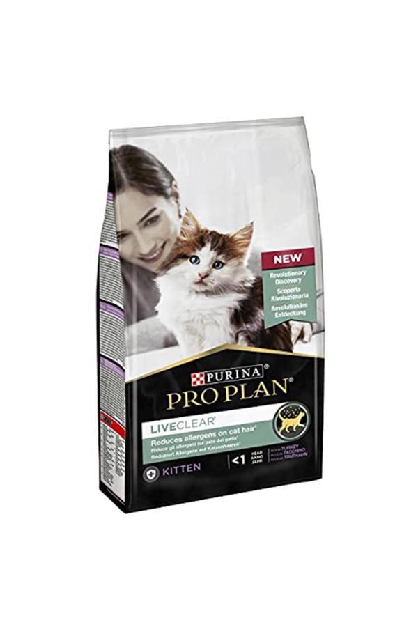 Pro Plan Liveclear Kitten Hindili Yavru Kedi Maması 1.4 kg - Image 1