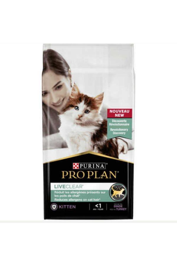 Pro Plan Liveclear Hindi Etli Yavru Kedi Maması 1.4 Kg - Image 1