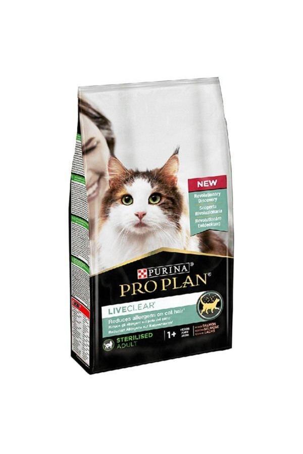 Pro Plan Liveclear Somonlu Kısırlaştırılmış Kedi Maması 1,4 Kg - Image 1