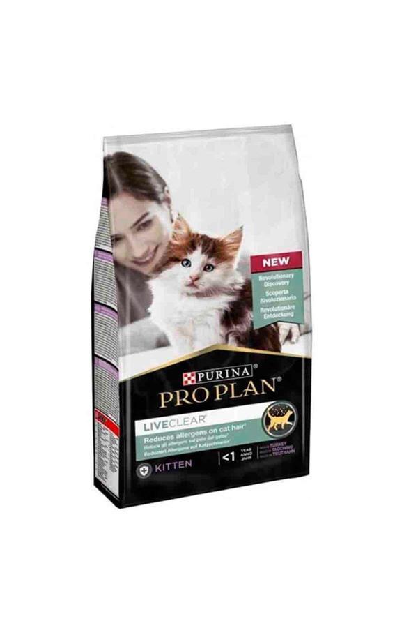 Pro Plan Liveclear Hindi Etli Yavru Kedi Maması 1,4 Kg - Image 1