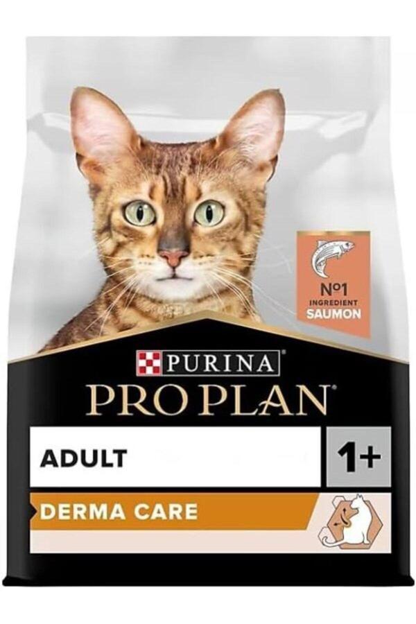 Pro Plan Derma Care Tüy ve Deri Sağlığı için Somonlu Kedi Maması 3 kg ( ELEGANT DERMA ) - Image 1