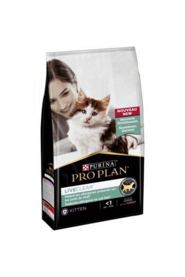 Pro Plan Liveclear Kitten Turkey Kedi Maması - 1,4 Kg - Image 1