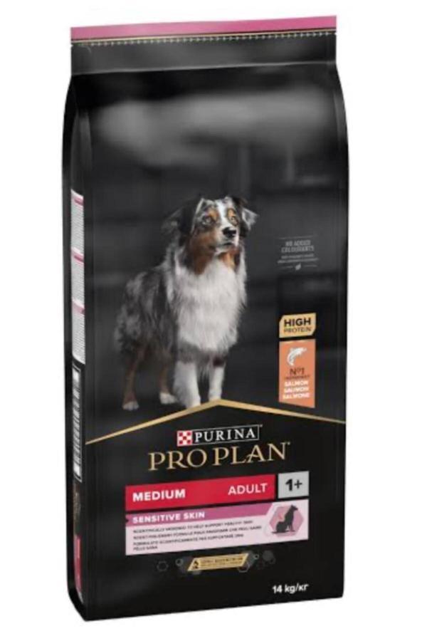 Pro Plan Adult Medium Sensitive Orta Irk Somonlu Yetişkin Köpek Maması 14 Kg - Image 1