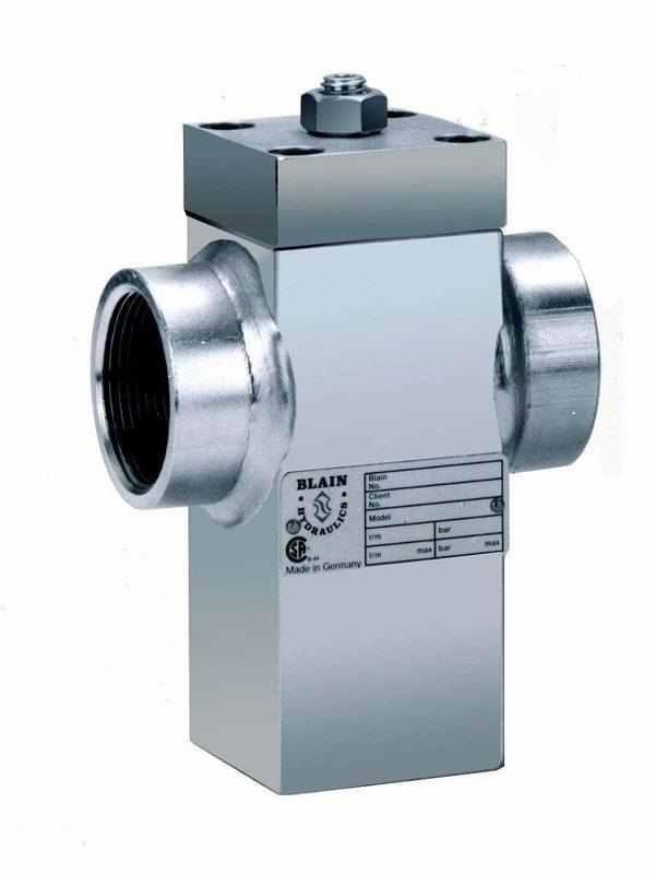 Blain ARV 015 R10 1.5 İnç 100 Bar Hidrolik Valf – Asansör Denge Valfi - Image 1