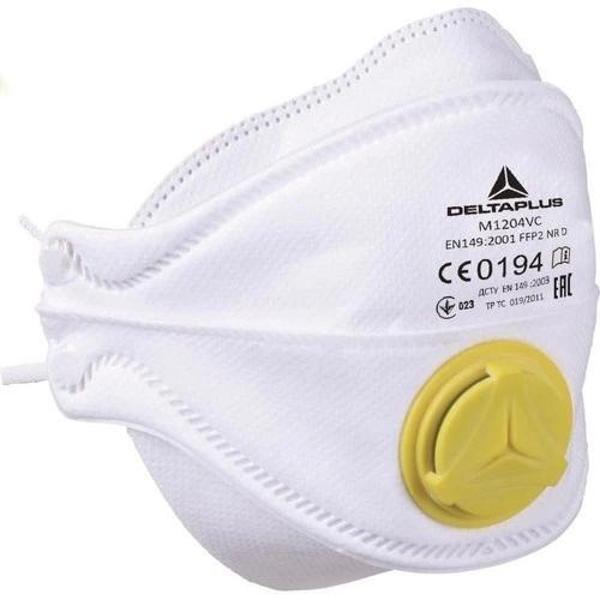 Delta Plus M1204V Ffp2 Kalıplı Ventilli Toz Maskesi 1&#39;li - Image 1