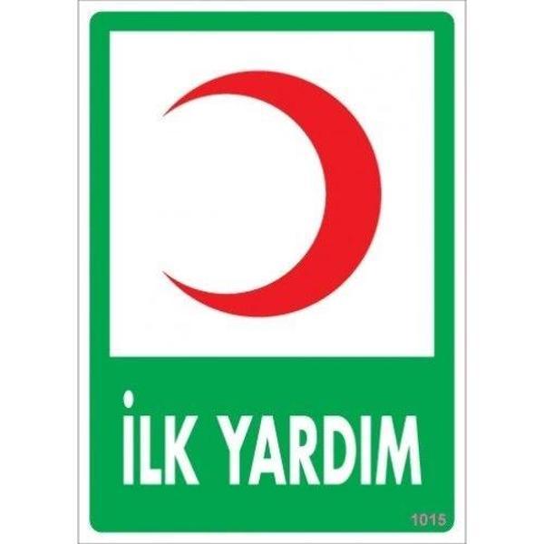 Pvc Levha "İlkyardım " 17,5*25 cm - Image 1