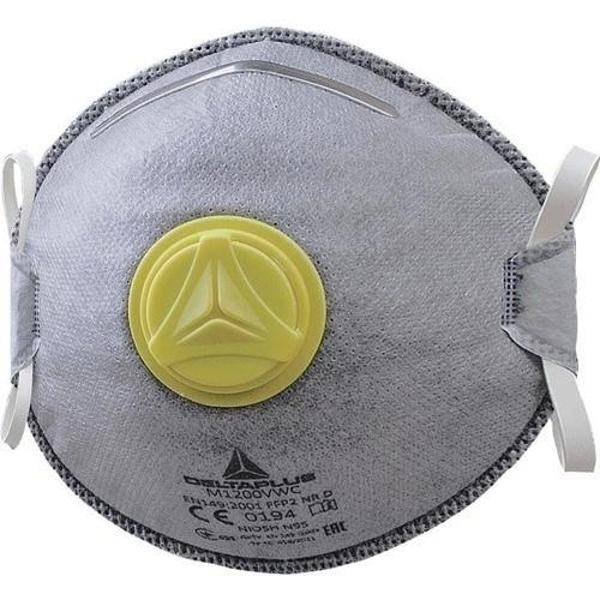 Delta Plus M1200Vw Ffp2 N95 Konik Ventilli Toz Maskesi 10&#39;lu - Image 1