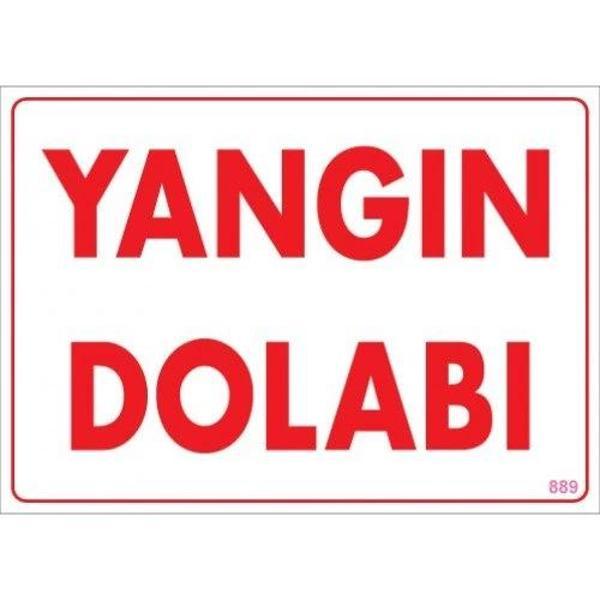 Pvc Levha "Yangın Dolabı" 25X35 Cm - Image 1