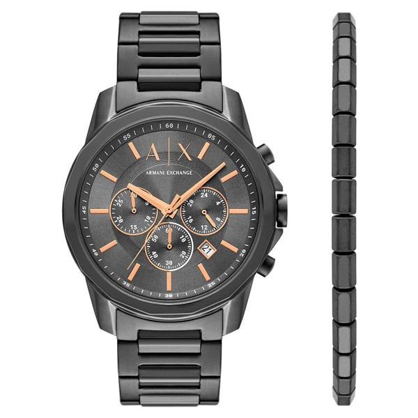Armani Exchange AX7170SET Erkek Kol Saati ve Bileklik Seti - Image 1