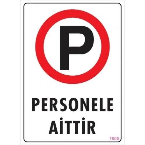 Pvc Levha "Personele Aittir" 25*35 cm - Image 1