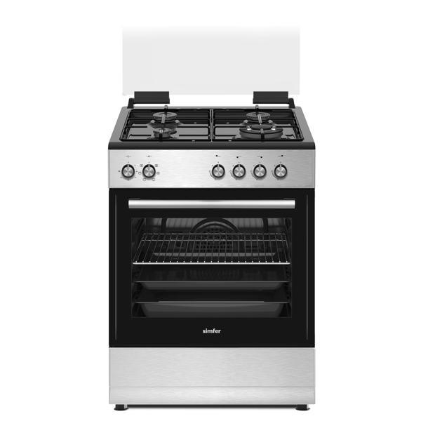 Simfer 1261 İnox 3G+1 Wok Multi Turbo Fırın - Image 1