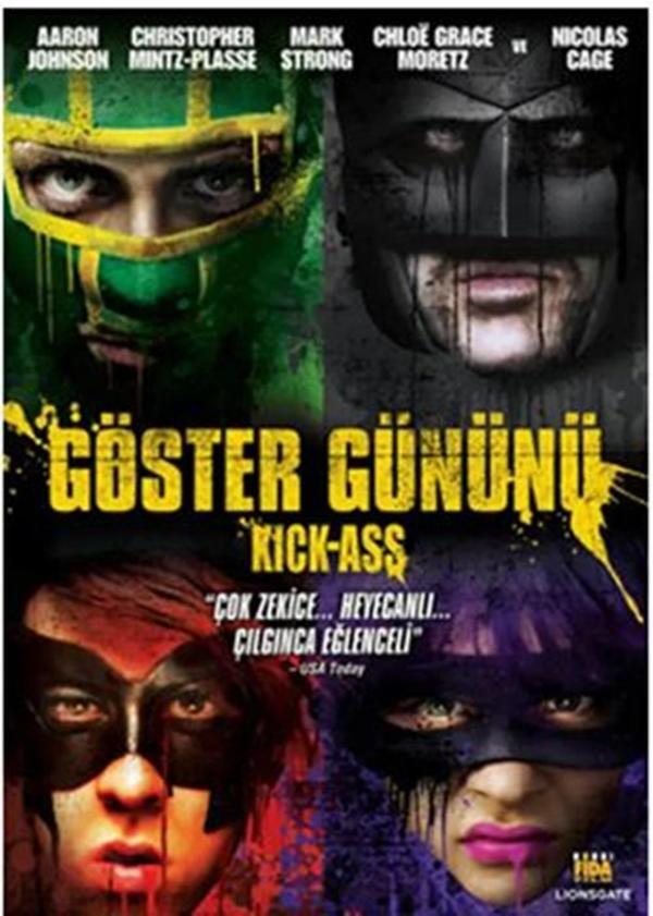 Göster Gününü - Kick Ass ( Türkçe Dublaj ) ( Ambalajında - Sıfır ) DVD - Image 1