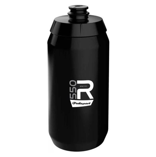 Polisport R550 Bisiklet Matara - Suluk 550ML - Bisiklet Matarası Siyah - Image 1