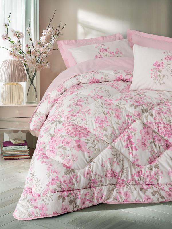 Cotton Box Tek Kişilik Uyku Seti Floren Pembe - Image 1
