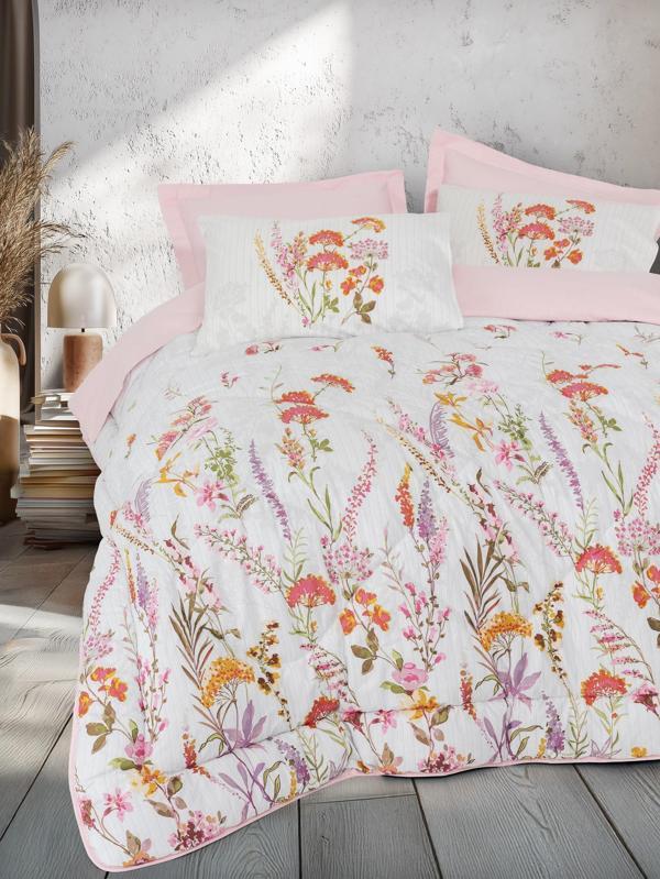 Cotton Box Çift Kişilik Uyku Seti Lilura Pembe - Image 1