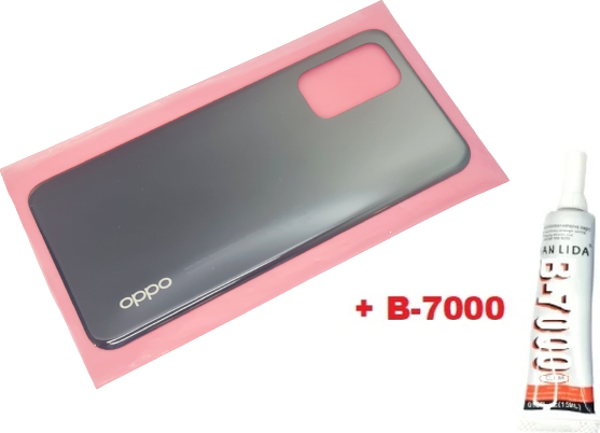 Tkgz Oppo A54 Arka Pil Batarya Kapağı (B-7000) SİYAH - Image 1