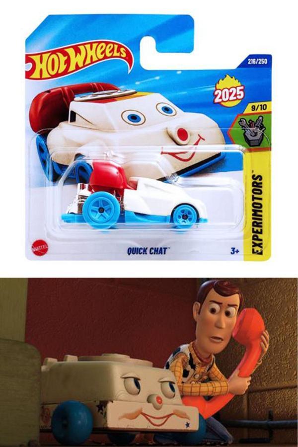 Hot Wheels Quick Chat - Toy Story (1/64) 2025 - Image 1