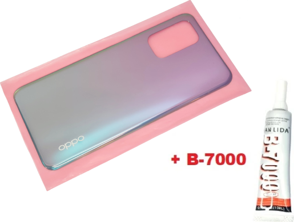 Tkgz Oppo A54 Arka Pil Batarya Kapağı (B-7000) MAVİ - Image 1