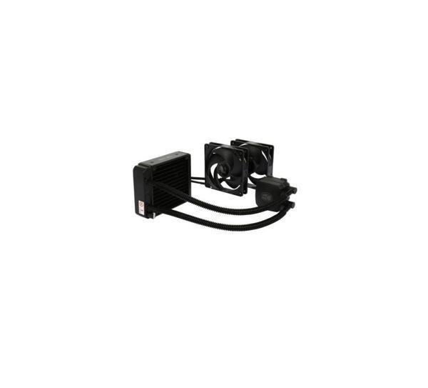 Cooler Master RL-N12X-24PK-R1 120mm Radyatör, 2x 120mm Silencio PWM Fan, Beyaz LED Herşey Dahil Kapa - Image 1