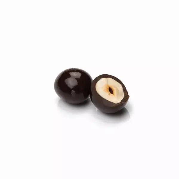 Belçika Çikolatalı Fındıklı Draje Bitter 200 Gr - Image 1