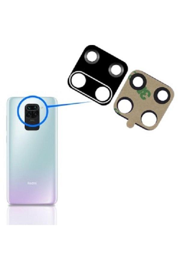 Xiaomi Uyumlu Redmi Note 9 Pro Arka Kamera Camı Lens Yapışkanlı - Image 1