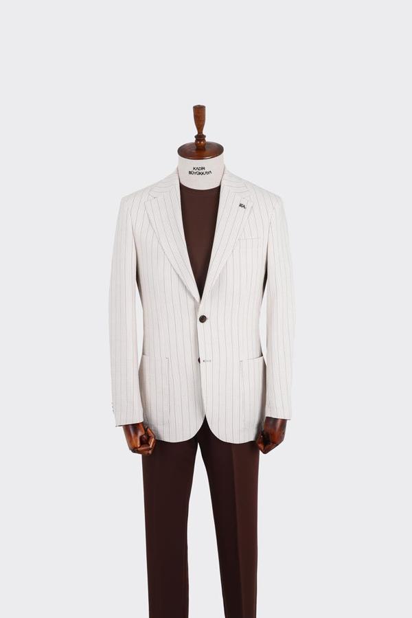 Kırlangıç Yaka Erkek Ceket-KAX5521S - Image 1