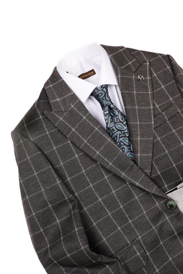 Slim Fit Günlük Ofis Erkek Ceket-KAV5010S - Image 1