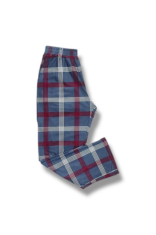 Cepli Ipeksi Dokulu Süet Pijama Alt Unisex - Image 1