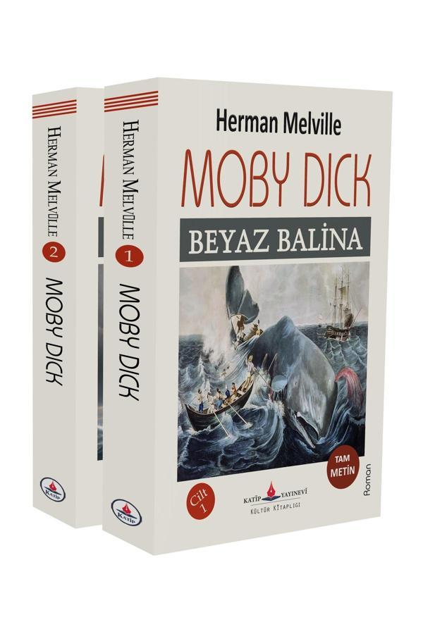 Moby Dick - Beyaz Balina ( 2 Cilt - 590 Sayfa - Tam Metin) - Katip Yayınevi - Image 1