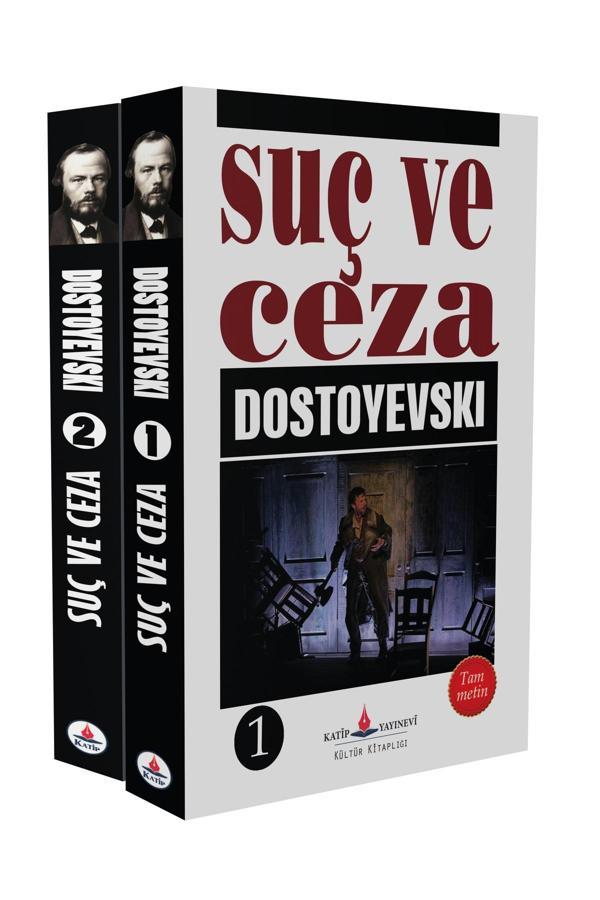 Suç Ve Ceza (Tam Metin - 2 Cilt - 600 Sayfa) - Katip Yayınevi - Image 1