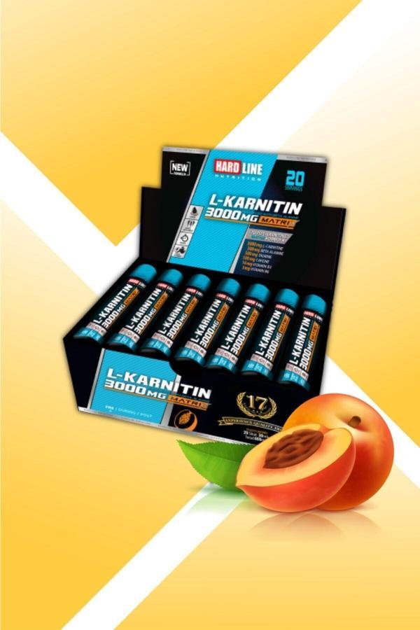 Hardline L-cartinine Matrix Şeftali Aromalı 30 ml 20 Adet - Image 1