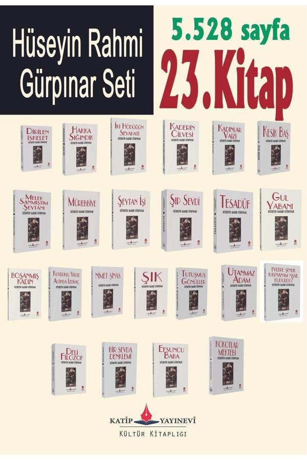Hüseyin Rahmi Gürpınar Seti - 23 Adet Kitap - 5.528 Sayfa - Katip Yayınevi - Image 1