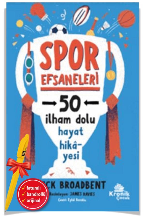 Alfa Moda Kalem + Spor Efsaneleri 50 İlham Dolu Hayat Hikayesi - Rick Broadbent - Kronik Kitap - Kronik Kitap - Image 1