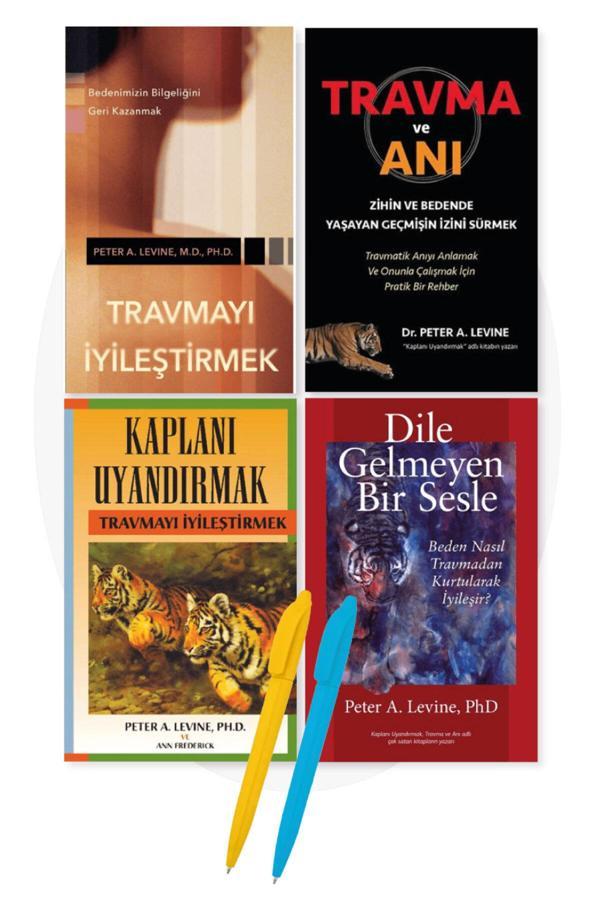 Dile Gelmeyen Bir Ses Kaplanı Uyandır Travma Anı Travmayı İyileştirmek / Peter A. Levine 4 Kitap Set - Butik Yayınları - Image 1