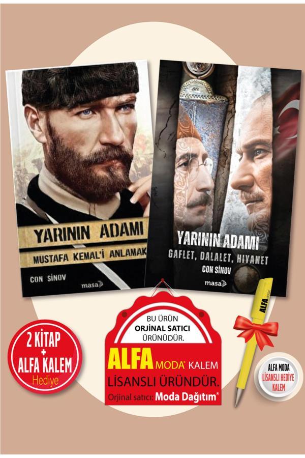 Con Sinov 2 Kitap Set / Yarının Adamı + Yarının Adamı Mustafa Kemal'İ Anlamak + Alfa Kalem - Masa - Masa Kitap - Image 1
