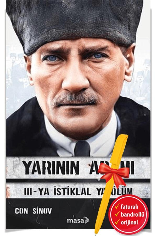 Alfa Kalem + Yarının Adamı 3 - Ya İstiklal Ya Ölüm Con Sinov Yeni Masa Kitap - Moda - Masa Kitap - Image 1