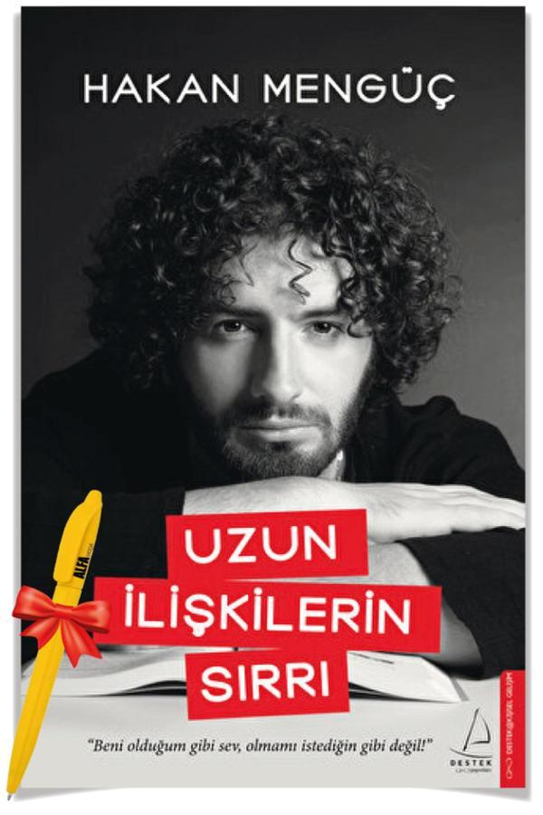 Alfa Moda Kalem Sarı + Uzun İlişkilerin Sırrı - Hakan Mengüç 2'Li Set Kişisel Kitap Destek Yayınları - Destek Yayınları - Image 1
