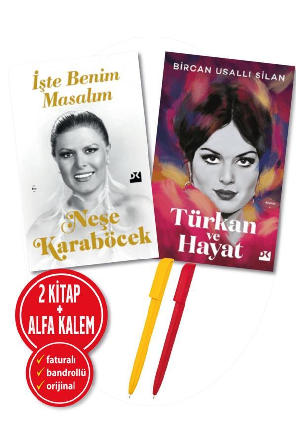 Alfa Kalem + ''Neşe Karaböcek + Bircan Usallı Silan'' 2 Kitap Yeni ''İşte Benim Masalım + Türkan Ve Hayat - Doğan Kitap - Image 1