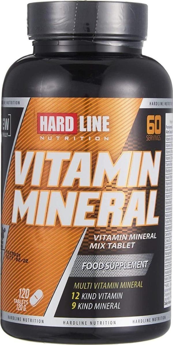 Hardline Nutrition Vitamin Mineral, 200 Gr - Image 1