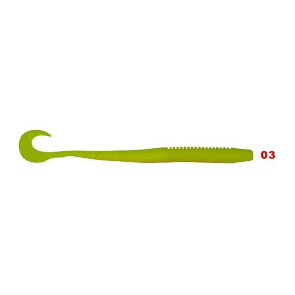 Wily CURLY Silikon Yem CL:3 13cm 4.5gr Pcs:5   - Image 1
