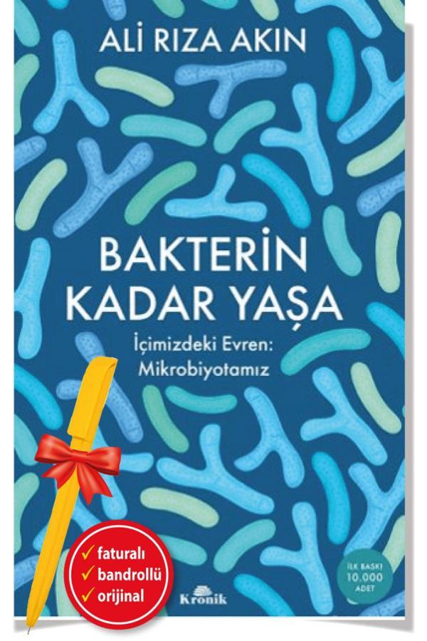 Alfa Kalem + Bakterin Kadar Yaşa(Ali Rıza Akın)Sağlık-Yeni-Kronik Kitap - Kronik Kitap - Image 1