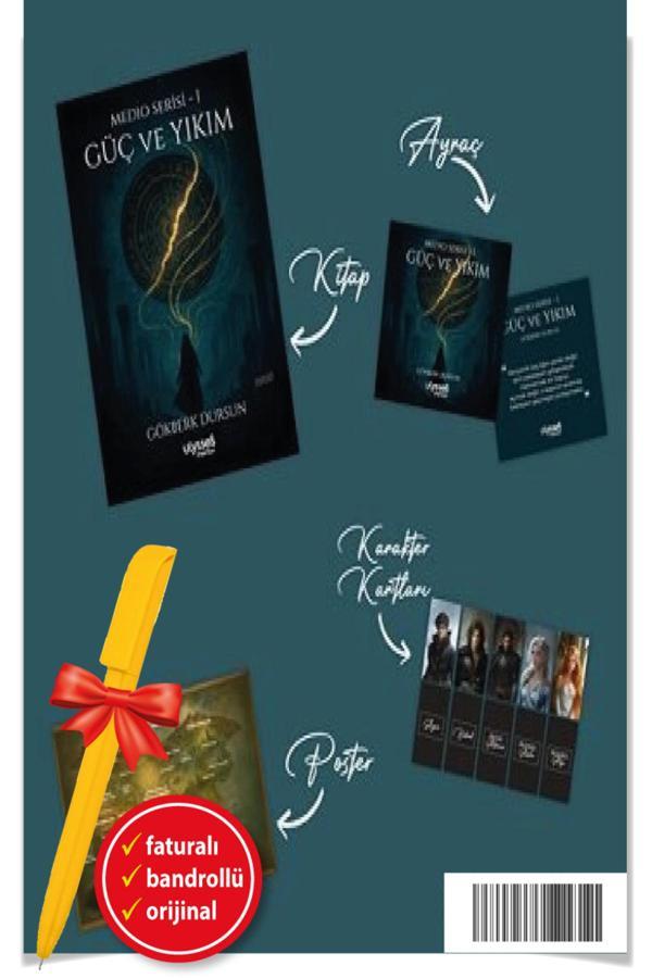 Alfa Kalem + Medio Serisi 1 : Güç Ve Yıkım (Gökberk Dursun)-Yeni Ulysses Kitap - Ulysses Yayınları - Image 1