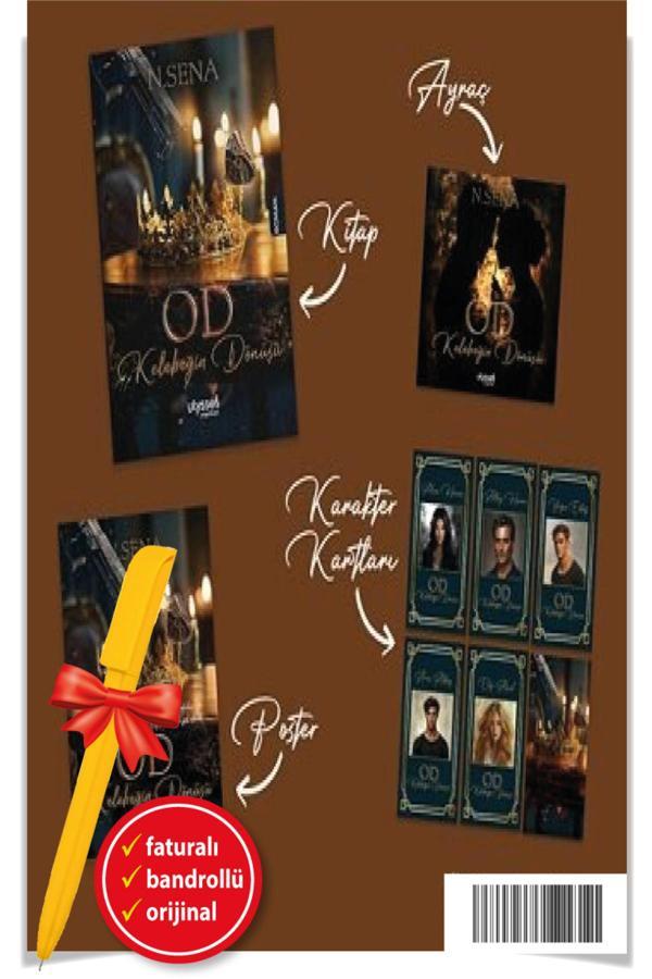 Alfa Kalem + Od Kelebeğin Dönüşü (N. Sena)-Yeni Ulysses Kitap - Ulysses Yayınları - Image 1