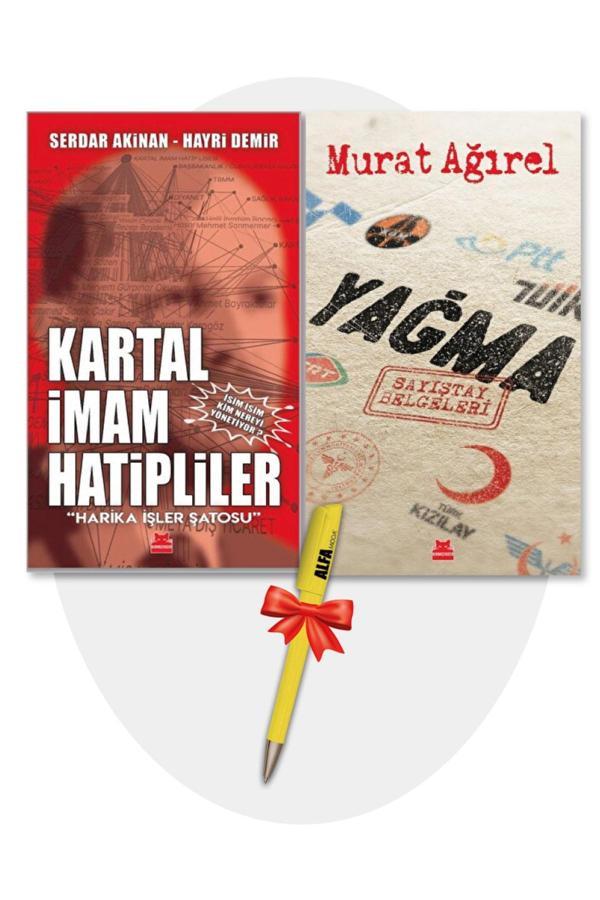 Yağma (Murat Ağırel) + Kartal İmam Hatipliler (Serdar Akinan & Hayri Demir) 2'Li + Alfa Kalem Hediye - Kırmızı Kedi Yayınevi - Image 1
