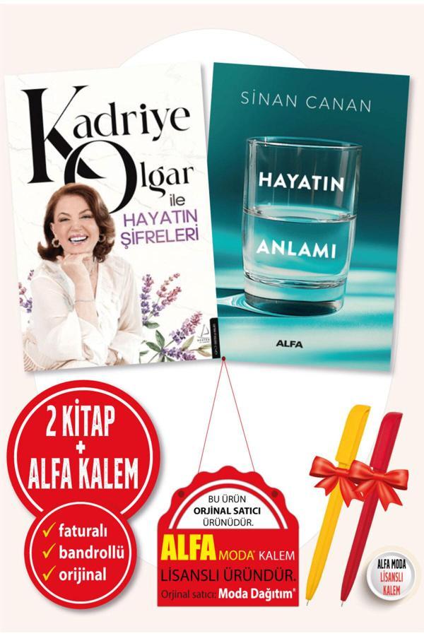 Kadriye Olgar(Hayatın Şifreleri) + Sinan Canan(Hayatın Anlamı) 2 Kitap Set + Kalem-Destek Yayınları - Destek Yayınları - Image 1