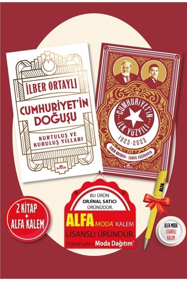 Cumhuriyet’İn Doğuşu Cumhuriyetin İlk Yüzyılı 1923 2023 İlber Ortaylı 2 Kitap Set - Kronik Kitap - Image 1