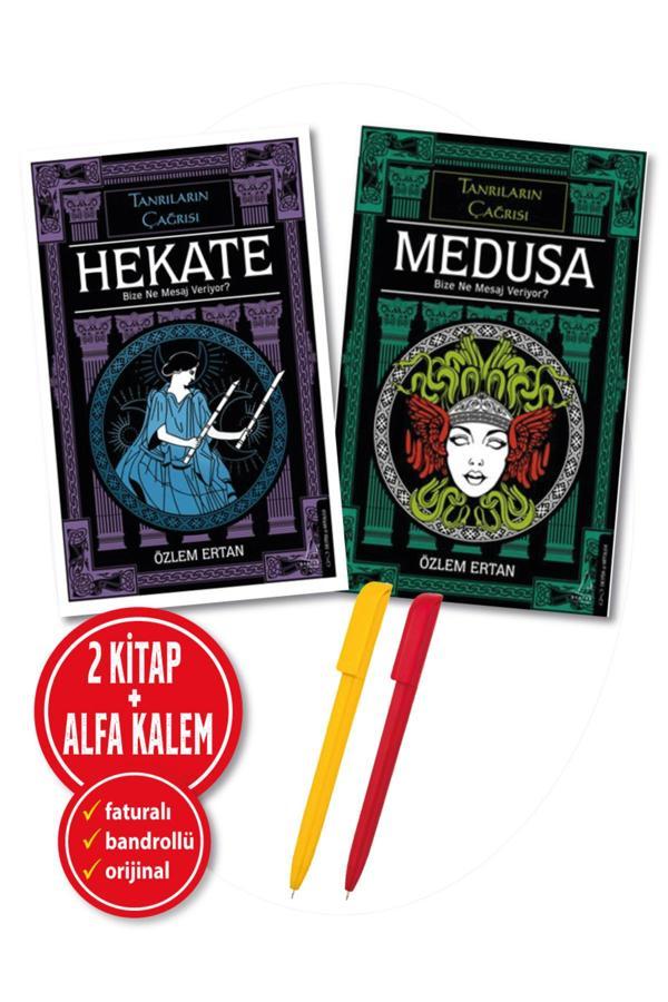 Alfa Kalem + Özlem Ertan 2 Kitap Yeni (Medusa + Hekate Bize Ne Mesaj Veriyor)-Destek - Destek Yayınları - Image 1